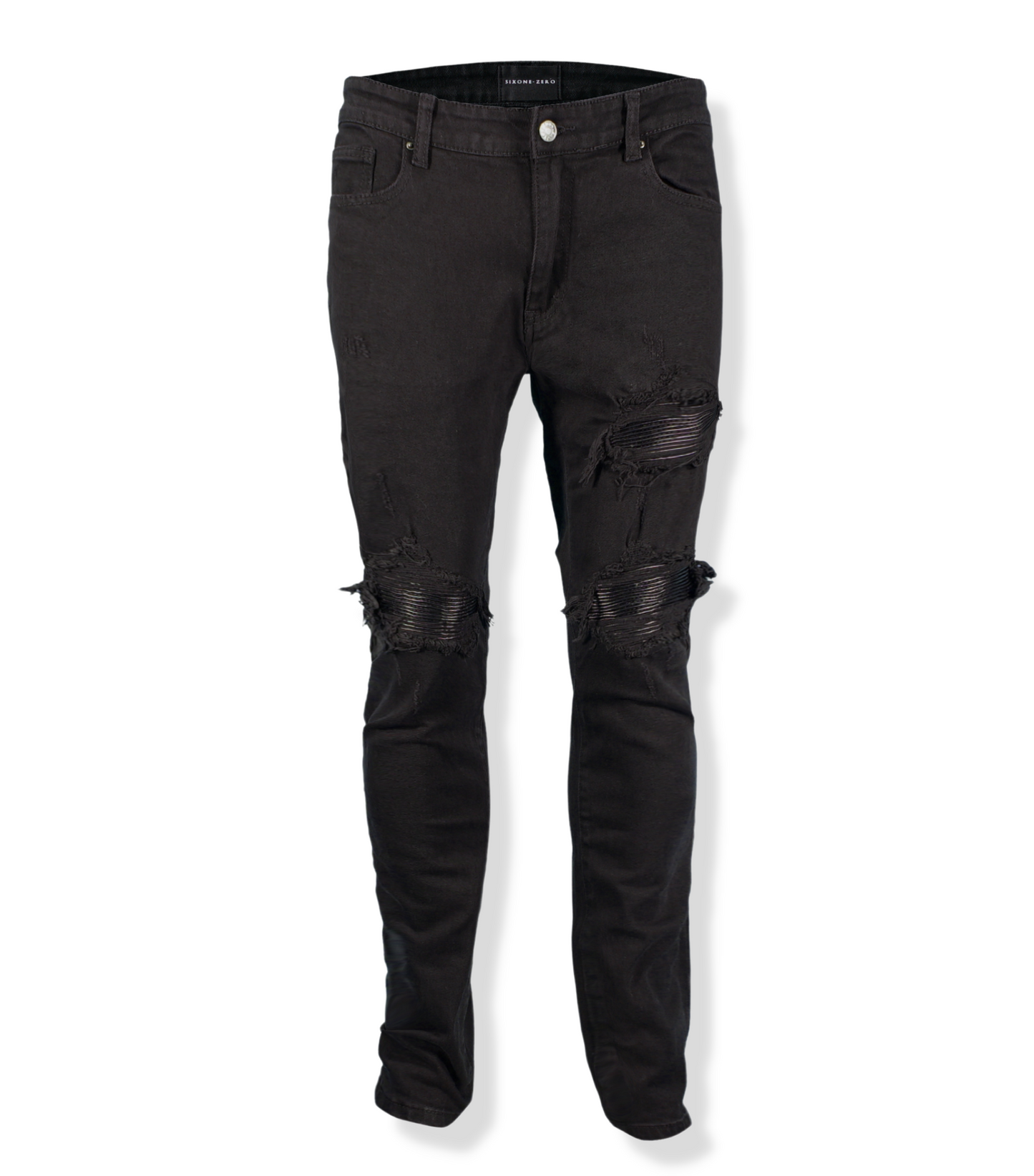 Denim Black Biker