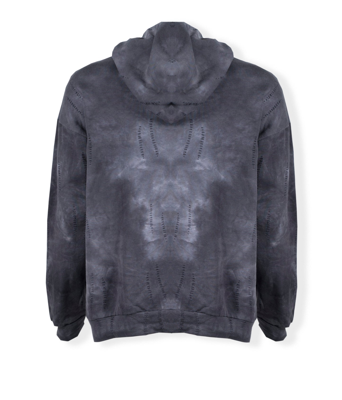 Tie Blue Hoodie