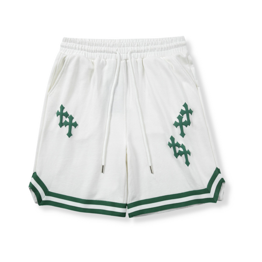 6Cross. Whites Track Shorts