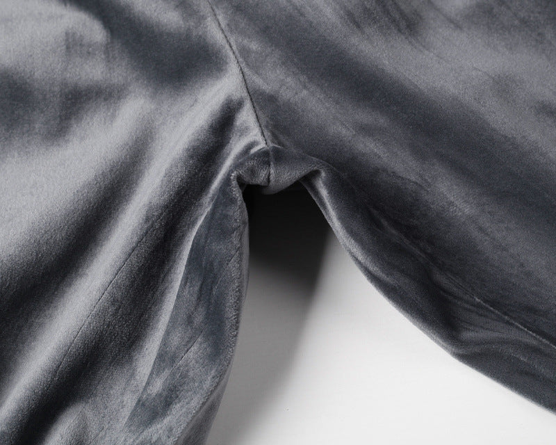Velvet Deep Gr&Wh Sweatpants