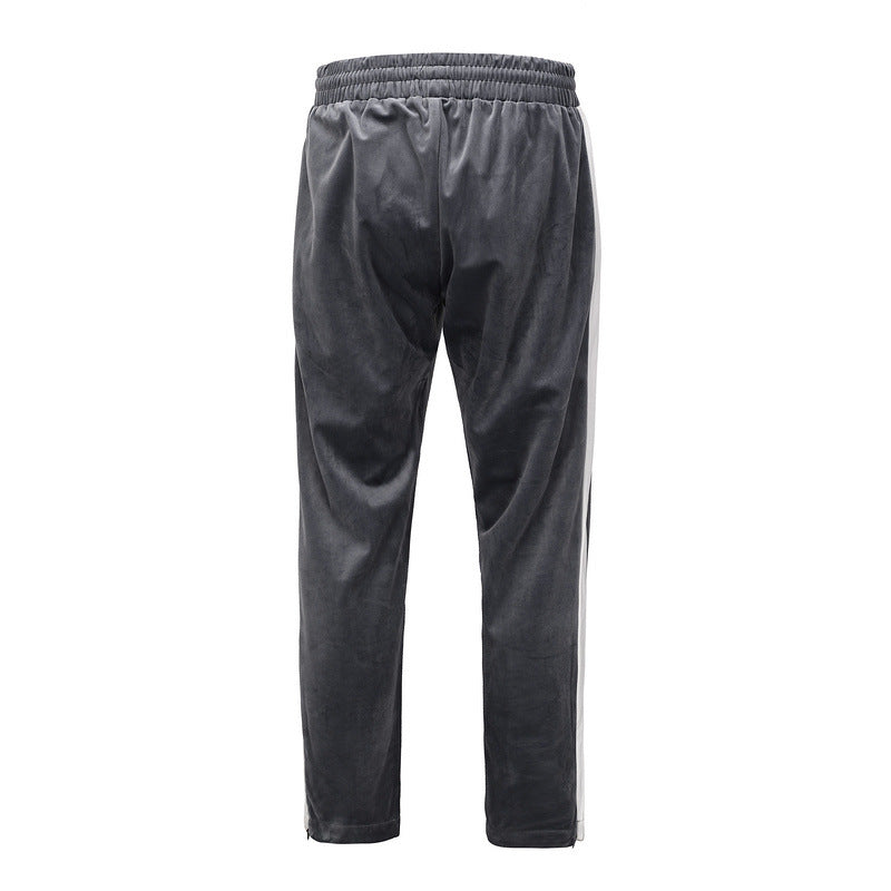 Velvet Deep Gr&Wh Sweatpants