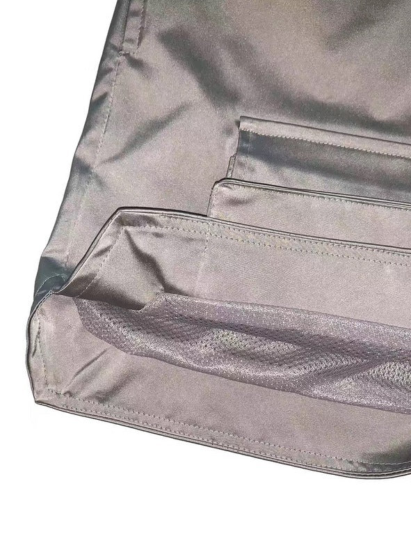 K23.Silver Track Shorts