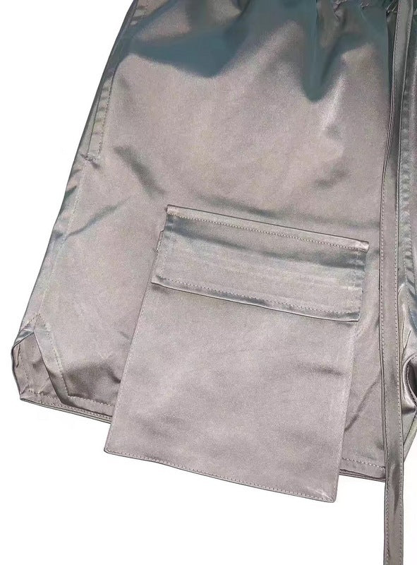 K23.Silver Track Shorts