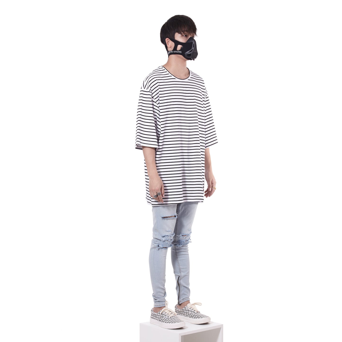 Striped White Marin