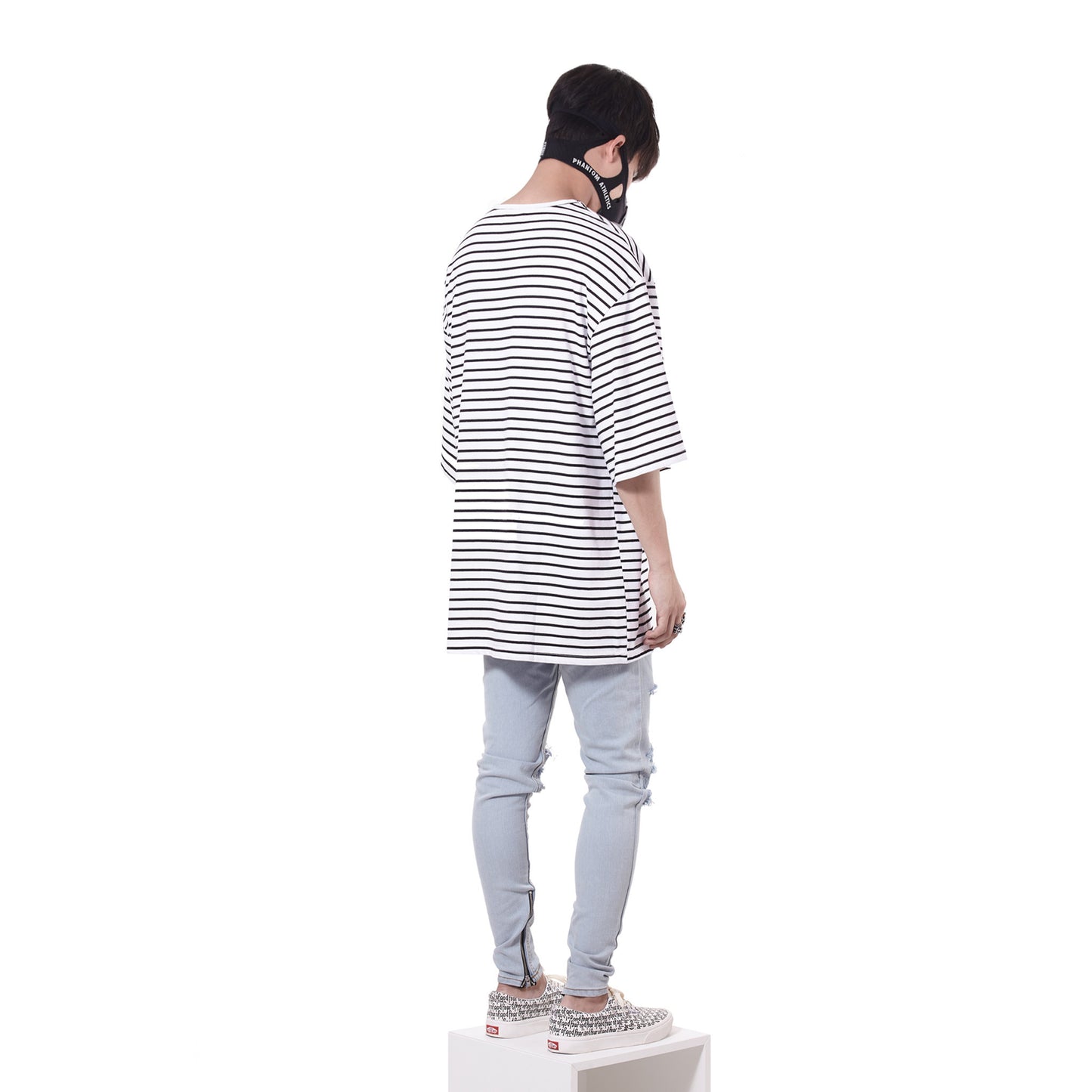 Striped White Marin