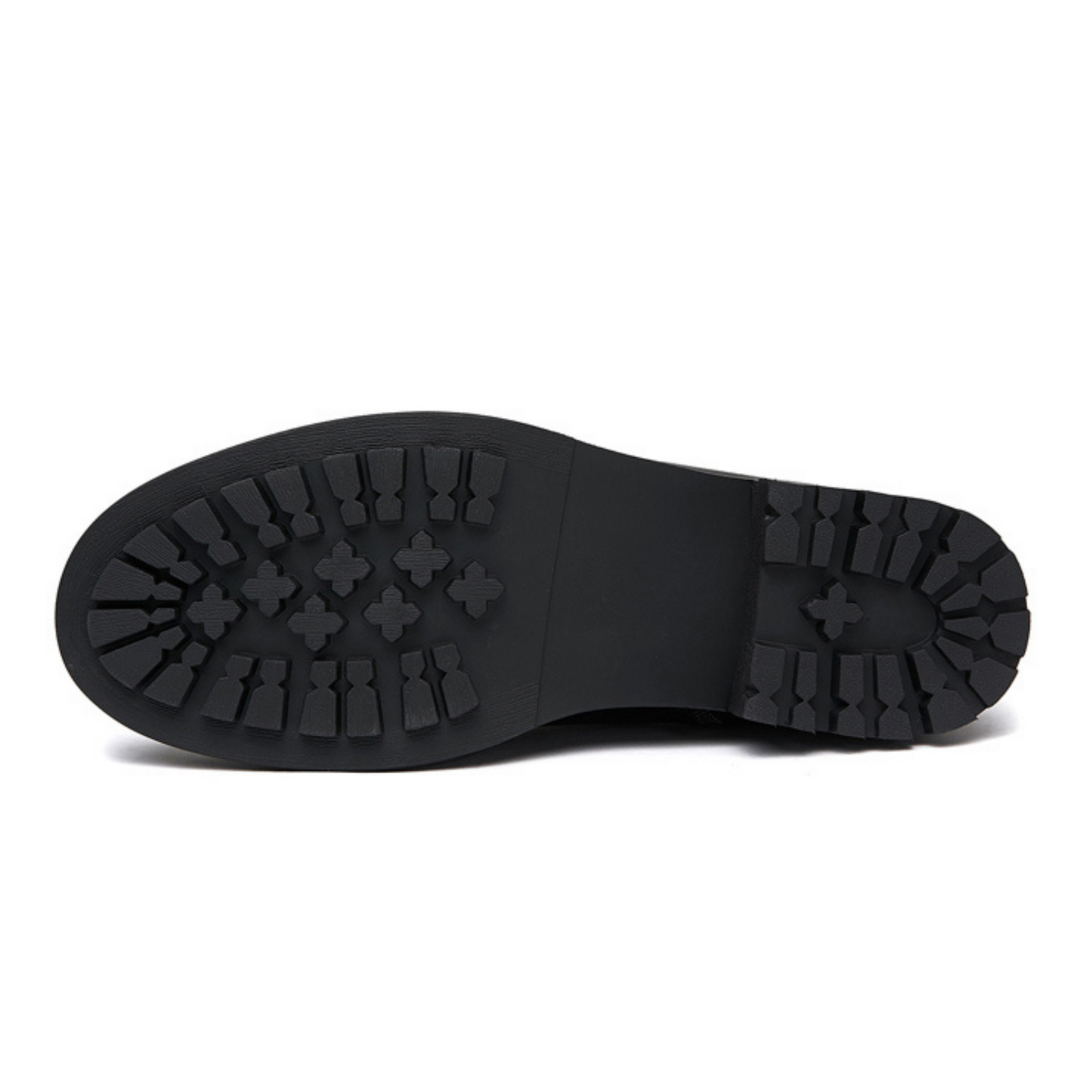 610 Black Leather Lace Up Shoes