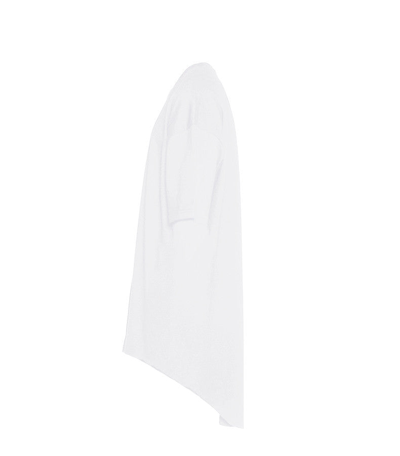 LB.White Loose Tee