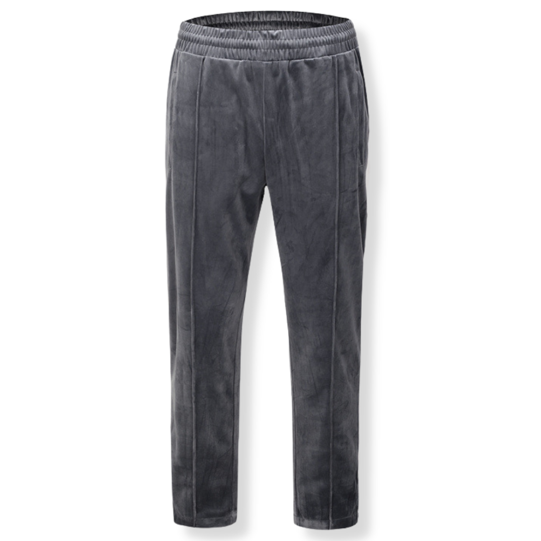 Velvet Deep Gr&Wh Sweatpants