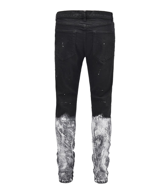 Denim Black Splash White Painter