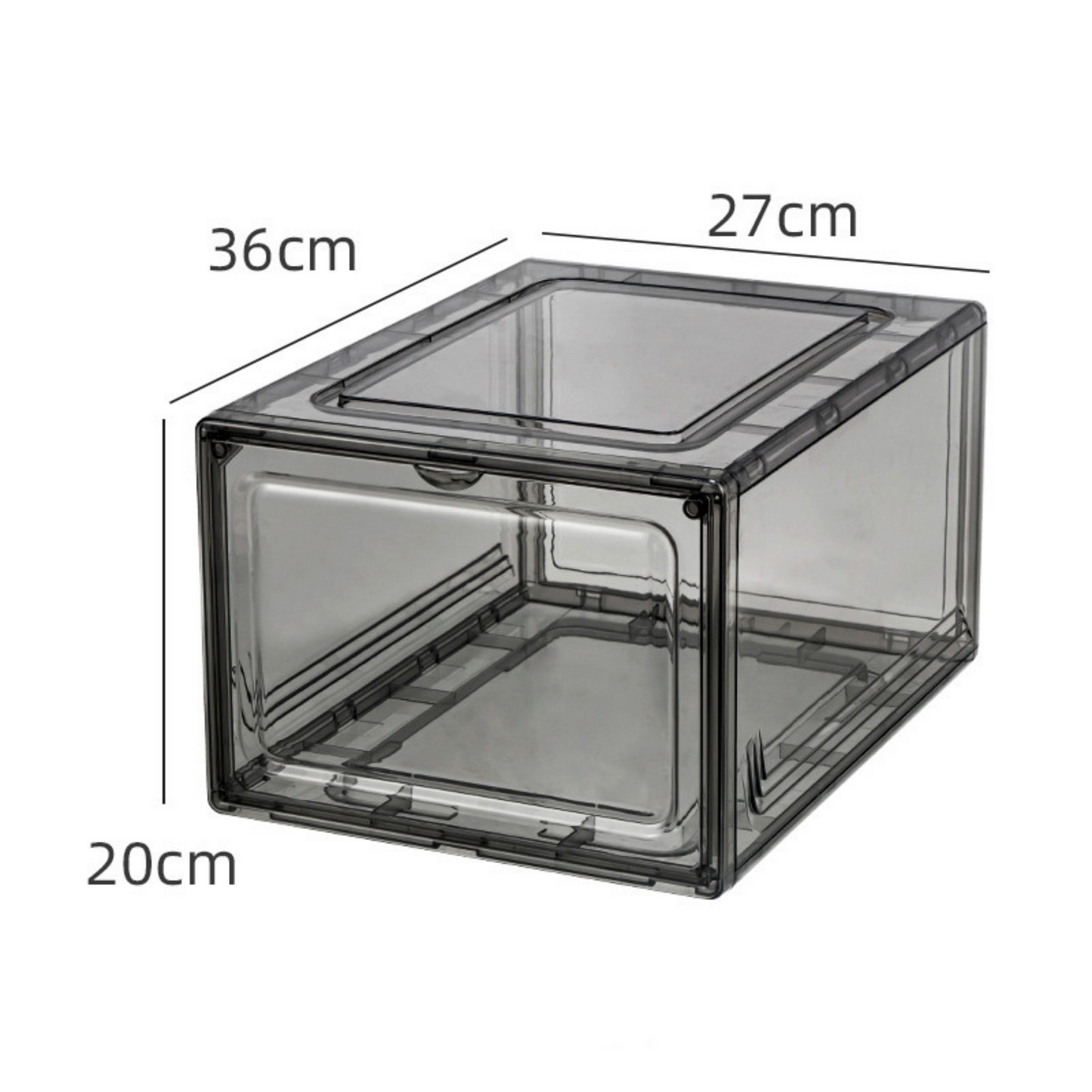 PET. Acrylic Shoes Box