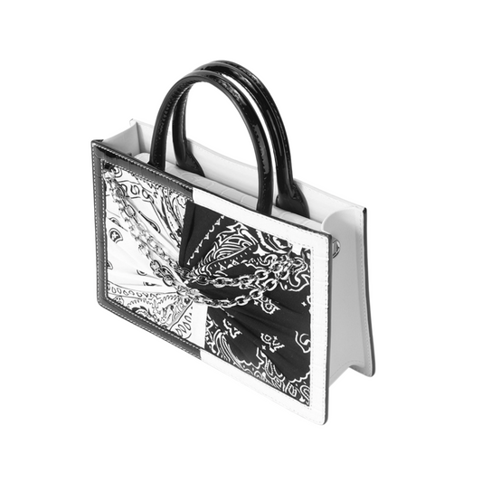 B&W Sewing Handbag