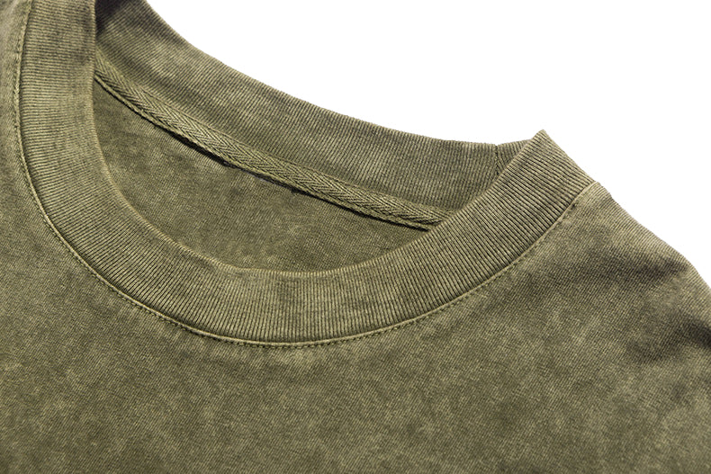 V. ESSENTIAL GREEN LOOSE TEE