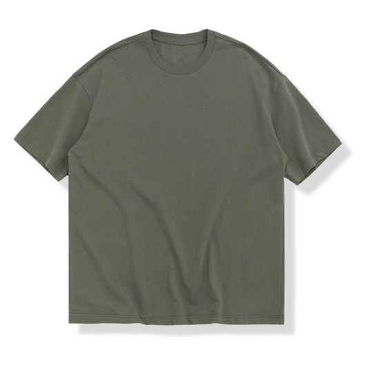 Essential Dark Green Loose Tee