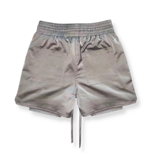 K23.Silver Track Shorts
