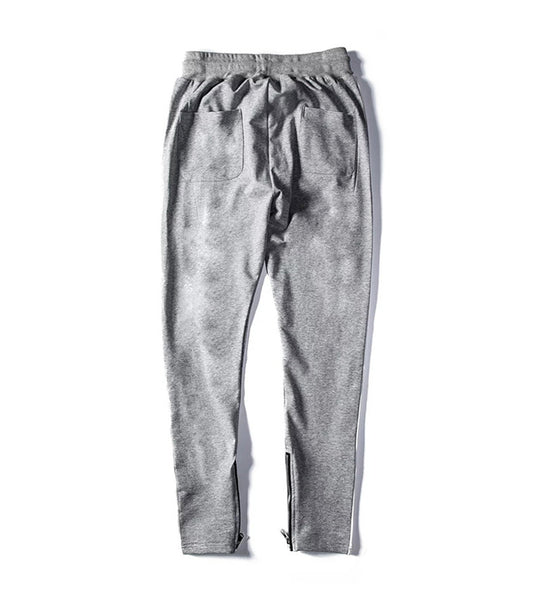 Nylon Light Grey Zipper