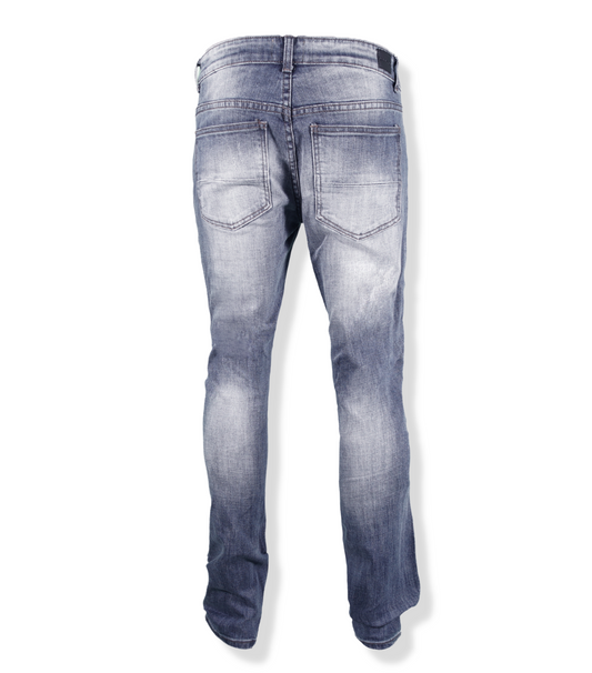 Denim Blue Multiple Biker