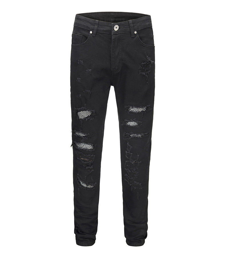 Denim Black Crystal