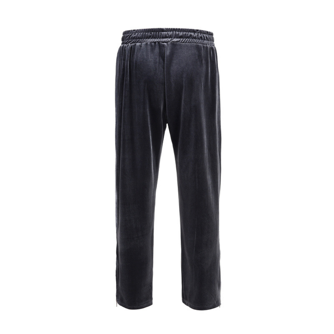 Velvet Deep Black Sweatpants