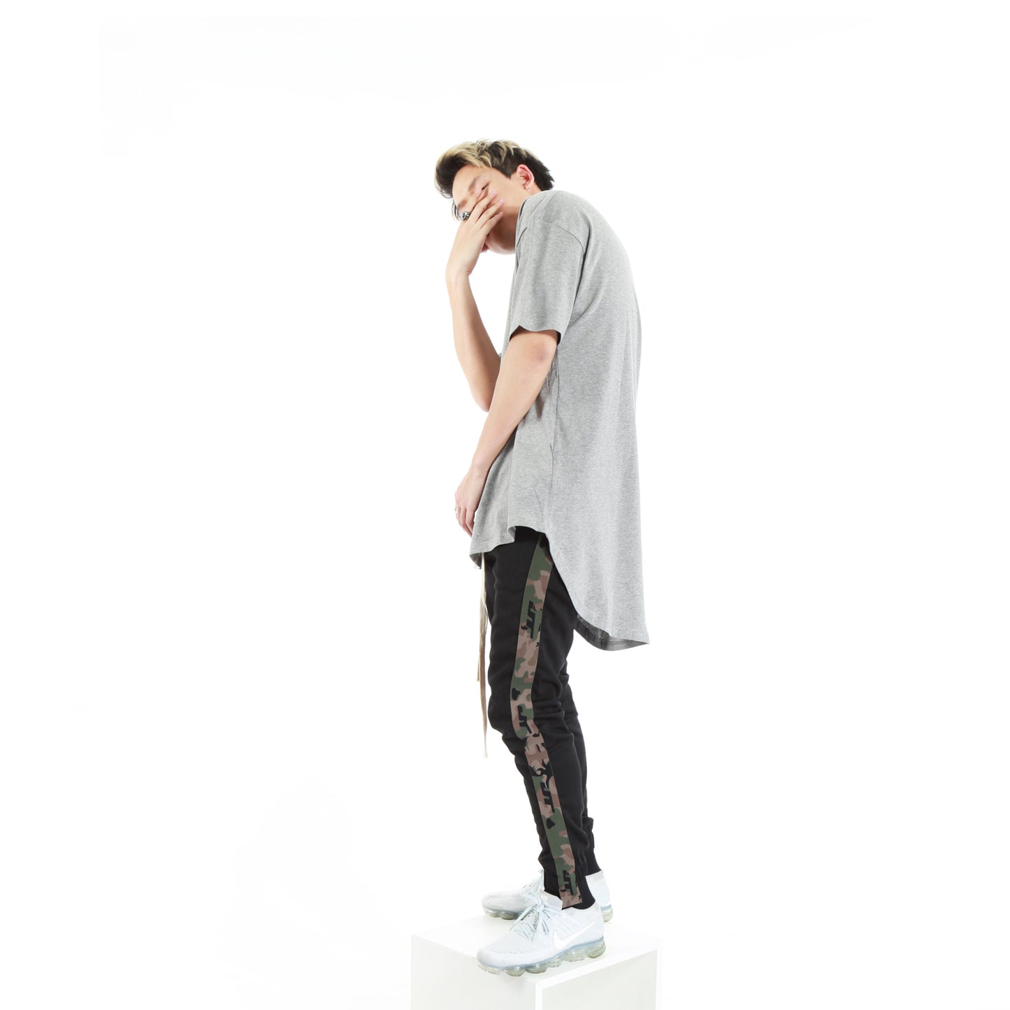 LB.Grey Loose Tee
