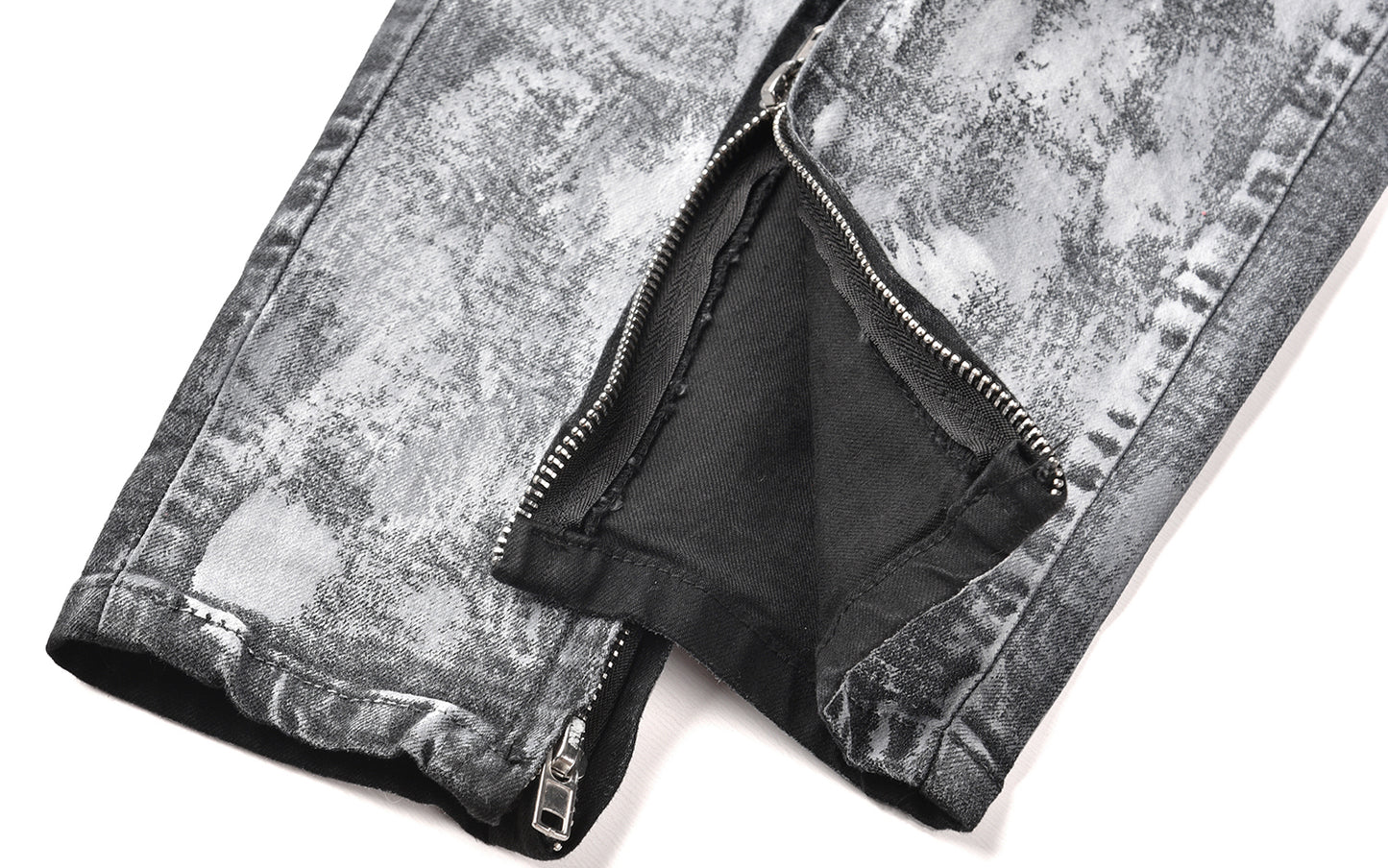 Denim Black Splash White Painter