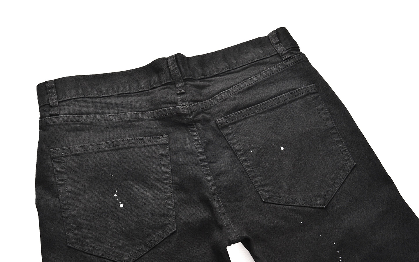 Denim Black Splash White Painter