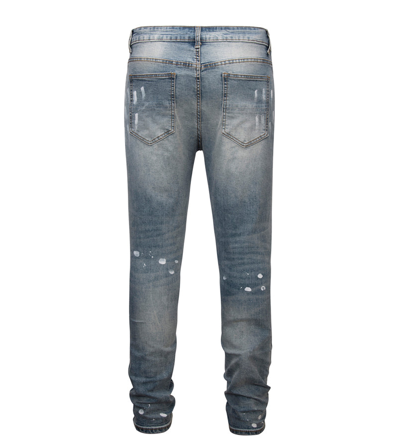 Denim Dark Blue Crystal