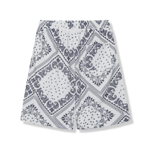 ST21.White Track Shorts