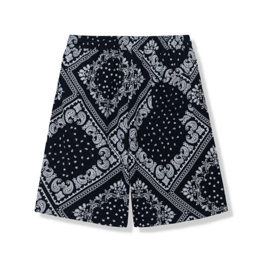 ST21.Black Track Shorts