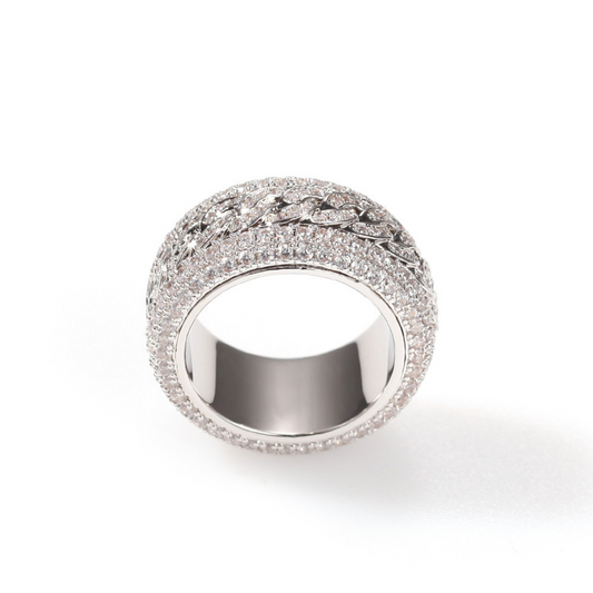 Silver Zircon Ring