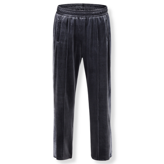 Velvet Deep Black Sweatpants