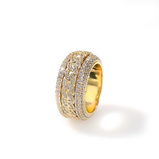 Gold Zircon Ring