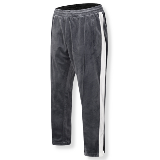 Velvet Deep Gr&Wh Sweatpants