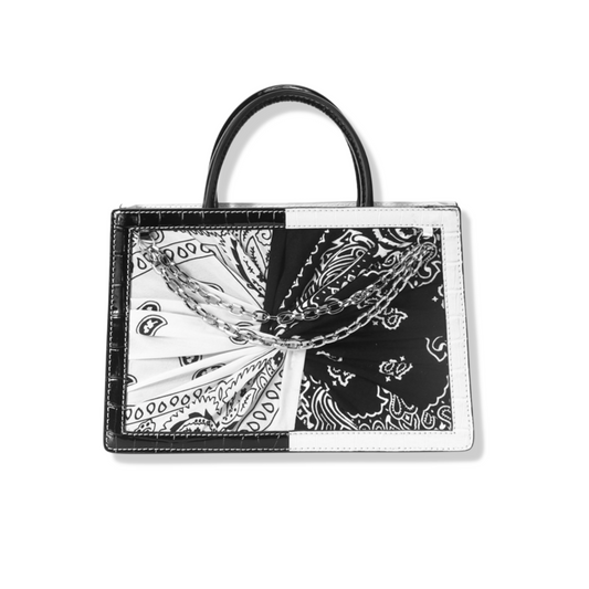 B&W Sewing Handbag